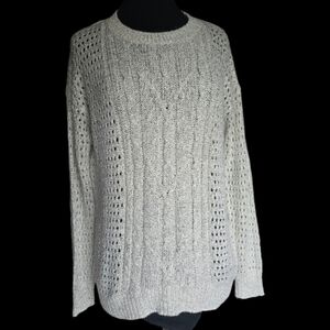 Forever 21 Textured Cream Sweater